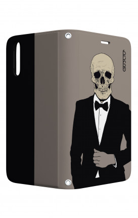 Case STAND VStyle Huawei P30 - Tuxedo Skull