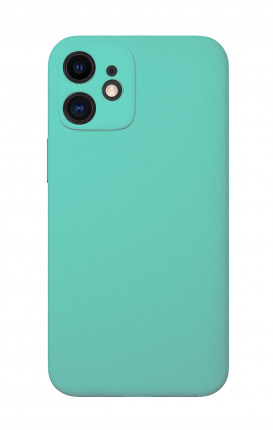 Rubber case iPh 12 (Closed) Aquamarine - Neutro