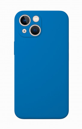 Rubber case iPh 14 Azzurro - Neutro