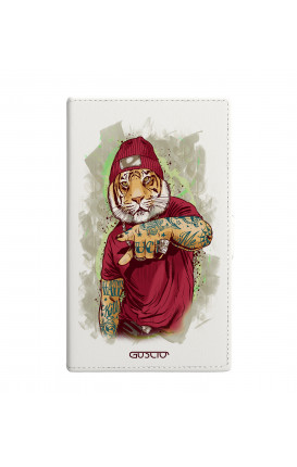 Cover Universal Casebook size1 - Tigre Hip Hop bianco