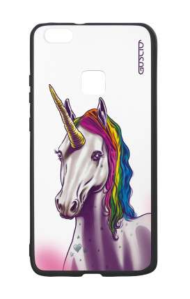 Huawei P9Lite White Two-Component Cover - WHT Magic Unicorn