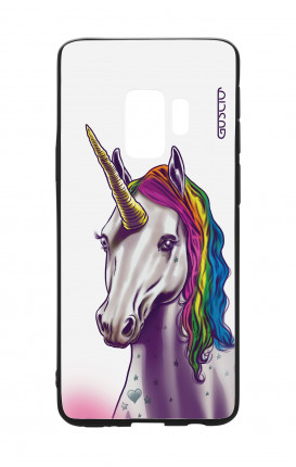 Samsung S9Plus WHT Two-Component Cover - WHT Magic Unicorn