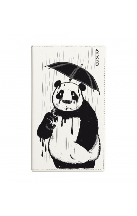 Cover Universal Casebook size3 - Panda con ombrello