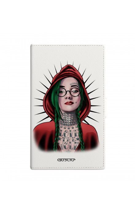 Cover Universal Casebook size3 - Cappuccio rosso tatuata bianco