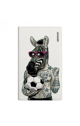 Cover Universal Casebook size1 - WHT Zebra