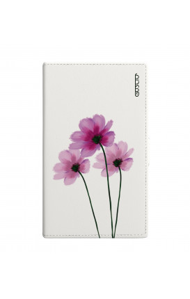 Cover Universal Casebook size2 - Fiori su bianco