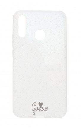 Cover Glitter Soft Huawei P20 Lite - Guscio con Amore