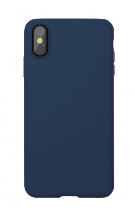 Cover Rubber iPhone X/XS Blu - Neutro