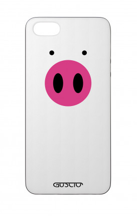 Apple iPhone 5 WHT Two-Component Cover - Pig