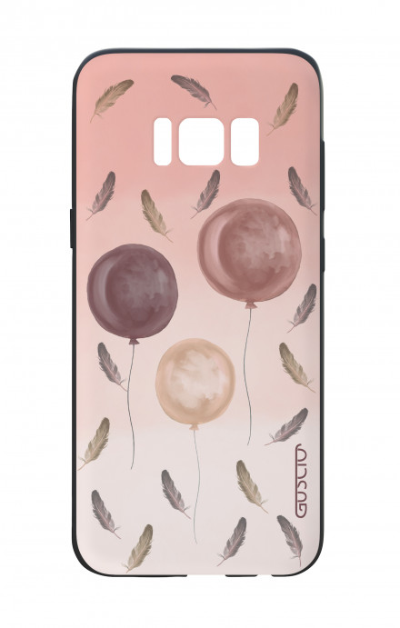 Cover Bicomponente Samsung S8 - 3 Palloncini rosa