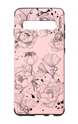 Case Skin Feeling Samsung S10 PNK - Peonias