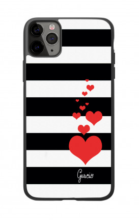 Apple iPhone 11 PRO Two-Component Cover - Loving Stripes