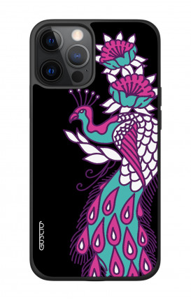 Apple iPhone 12 6.7" Two-Component Cover - New Modern Peacock