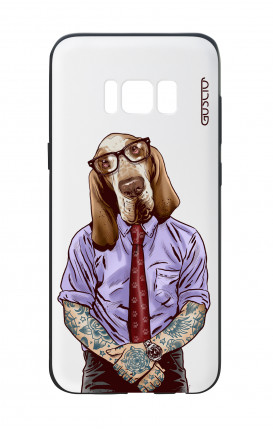 Samsung S8 Plus White Two-Component Cover - WHT Italian Hound