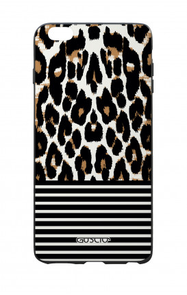 Apple iPhone 6 PLUS WHT Two-Component Cover - Animalier & Stripes