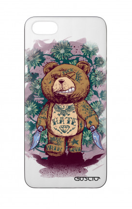 Apple iPhone 5 WHT Two-Component Cover - WHT Killin' Teddy