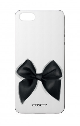 Apple iPhone 5 WHT Two-Component Cover - Black Bow
