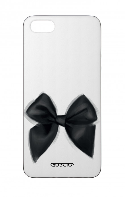Cover Bicomponente Apple iPhone 5/5s/SE  - Fiocco nero