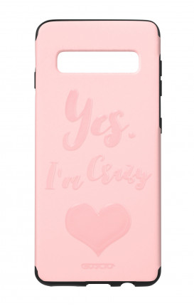 Cover Skin Feeling Samsung S10e PINK - Yes. I'm Crazy