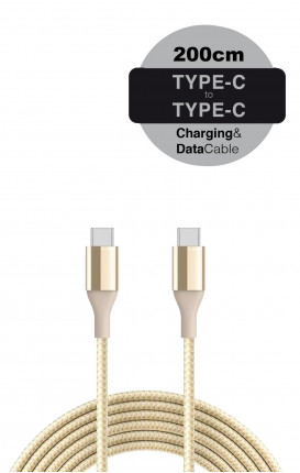 Data Cable Type-C/Type-C 200cm - Neutro