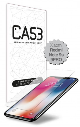 Tempered Glass Xiaomi Redmi Note 9s/9 PRO - Neutro