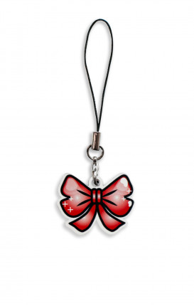 Charms PVC (2/3cm pendant) - CHARM Red Bow