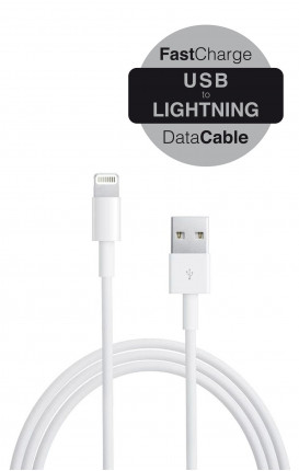 Data Cable USB/Lightining Fast Charge - Neutro