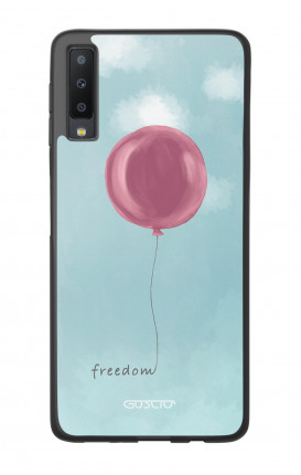 Samsung A7 2018 WHT Two-Component Cover - Freedom Ballon