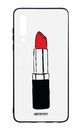 Huawei P30 WHT Two-Component Cover - Red Lipstick