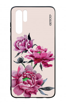 Huawei P30PRO WHT Two-Component Cover - Pink Peonias