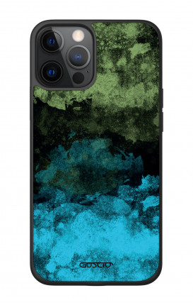 Cover Bicomponente Apple iPhone 12 PRO MAX - Mineral BlackLime