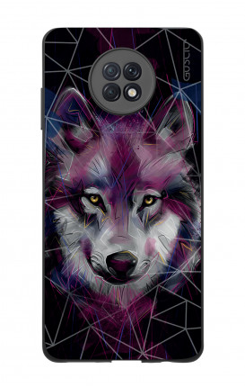 Two components case Xiaomi Redmi Note 9T 5G - Neon Wolf
