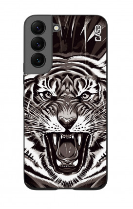 Cover Bicomponente Samsung S22 Plus - Tiger Aesthetic Black