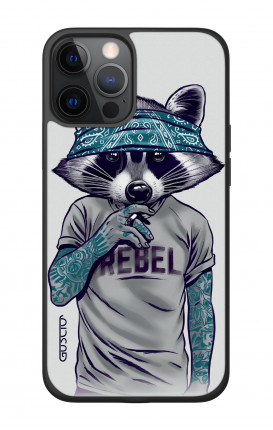 Cover Bicomponente Apple iPhone 12 PRO MAX - Procione con bandana