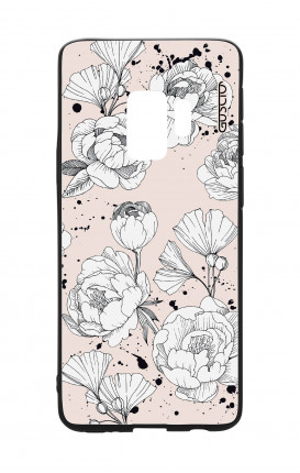 Cover Bicomponente Samsung S9Plus  - Peonie