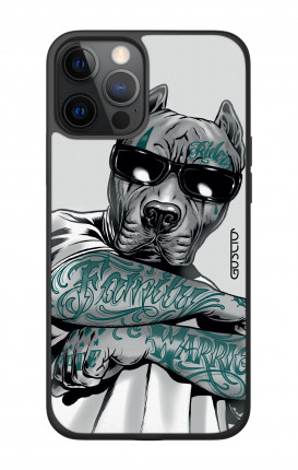 Apple iPhone 12 6.7" Two-Component Cover - Tattooed Pitbull