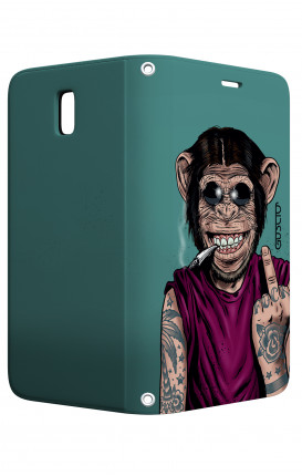 Case STAND Samsung J5 2017 - Monkey's always Happy
