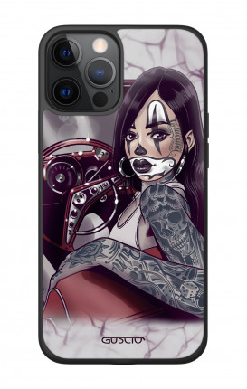Apple iPhone 12 6.7" Two-Component Cover - Chicana Pin Up on her way