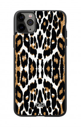 Apple iPh11 PRO MAX WHT Two-Component Cover - Leopard print