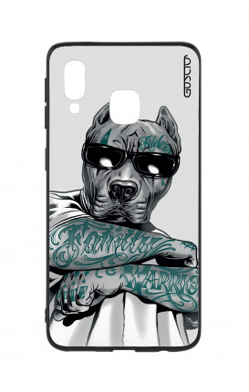 Samsung A20e Two-Component Cover - Tattooed Pitbull