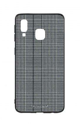 Samsung A40 WHT Two-Component Cover - Glen plaid