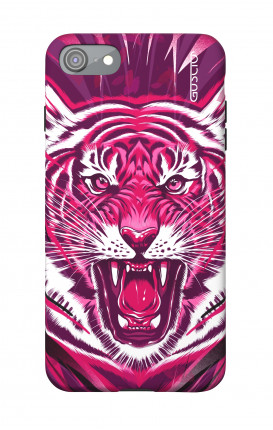 Soft Touch Case Apple iPhone 7/8/SE - Aesthetic Pink Tiger