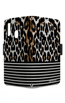 Case STAND VStyle EARS Samsung A40 - Animalier & Stripes