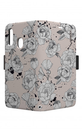 Cover STAND VStyle EARS Samsung A40 - Peonie