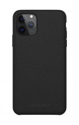Luxury Leather Case Apple iPhone 11 PRO PURE BLACK - Neutro