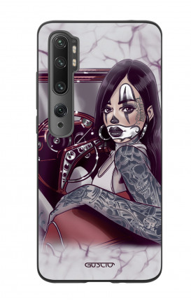 Xiaomi Redmi Note 10 Lite/Mi Note 10 Two-Component Cover - Chicana Pin Up on her way