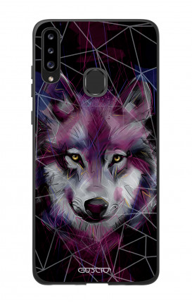 Samsung A20s Two-Component Cover - Neon Wolf