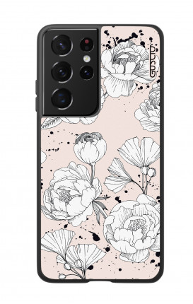 Cover Bicomponente Samsung S21 Ultra - Peonie