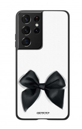 Cover Bicomponente Samsung S21 Ultra - Fiocco nero
