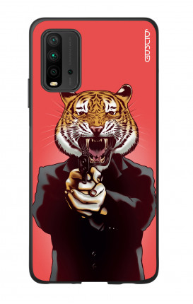 Two components case Xiaomi Redmi 9T - Tiger with Gun